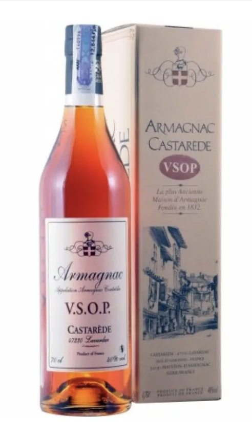 Арманьяк Castarede VSOP 40% 0.7 л gift box